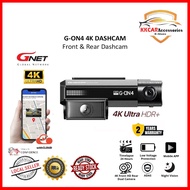 GNet G-ON4 4K UHD Dashcam Car Recorder With Cloud Live Stream Video GPS Tracking DVR Made In Korea
