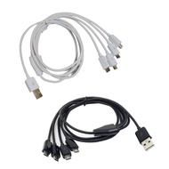 GB 4in1 USB Male to Micro USB Male Charging Cable Micro USB Splitter Cord Total 1meter Long 75CM Mai