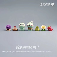 Plants vs. Zombies Series Mini Ornaments Cute Car Center Console Decoration Desktop Seamless Glue Or