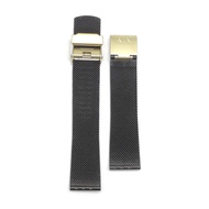Watch Strap Stainless Steel F1040 18mm Black Gold Arman i Exchange