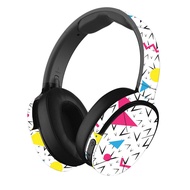 MightySkins Skin Compatible with Skullcandy Hesh 3 Wireless Headphones - 90s Fun | Protective, Durab