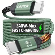 240W USB-C To USB-C Fast Charging Cable, 5A PD USB Type-C Fast Charging Cable, Compatible With IPhon