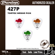 Dunlop 424P Tortex Wedge Guitar Pick【MADE IN USA 】 Pemetik Gitar Akustik Elektrik Bass