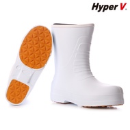 Japan Hyper V V, Extreme Anti-Slip Toe Protection, Lightweight Food Work Shoes DSV-3600WH Moon White