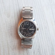 SLAVA 26 顆寶石蘇聯男士機械腕錶，帶日曆，蘇聯製造