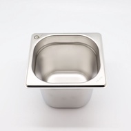 Quantum Pro Professional High Quality Stainless Steel Gastronorm Food Pan Or GN Pan 1/6-150mm, 2.4L