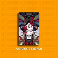 17 - JAPAN GHOST - ATM CARD STICKER - BANK CARD STICKER - STICKER KAD ATM - STICKER KAD BANK - DEBIT