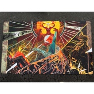 Magic Playmat Demonic Tutor MTG Trading Card Game Mat Compatible for TCG MTG Playmat Mousepad 23.6X1