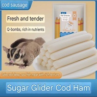 Sugar Glider Cod Fish Sausage 1pcs Sugar Glider Snack Sugar Glider Treat Sugar Glider Food Makanan S