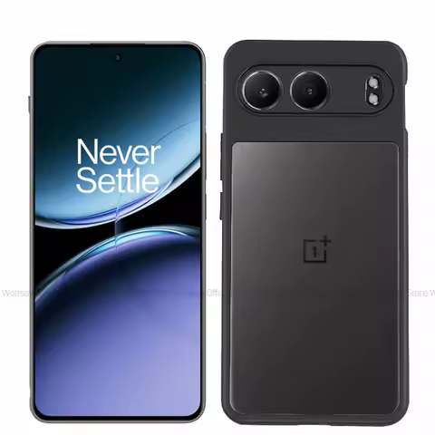 For OnePlus Nord 4 Case OnePlus Nord 4 5G Cover Luxury Clear PC + TPU Shockproof Silicone Protective