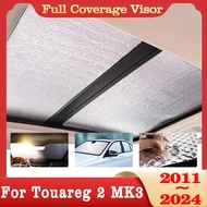 For VW Volkswagen Touareg 2 MK3 7P CR 2011~2024 2023 2022 2021 2020 Sunroof Sun Shade Roof Sunscreen