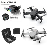 ⚡⚡Ready stock⚡⚡(free storage Bag) Dual camera f88 Eequipped drone with wifi