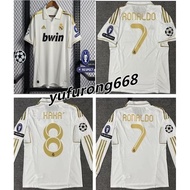 11-12 Real-Madrid jersey Real M Home Retro Soccer Jersey Long Sleeve RMD maillot de foot Football