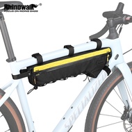 กระเป๋าเสือรูปแบบใหญ่ Rhinowalk Road Bike Frame Bag Front Fork Hanging Bag Cycling Bag Large Capacit