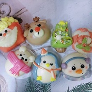 Cheerful幸福手創 聖誕節限訂組合 造型饅頭 鮮奶饅頭 交換禮物