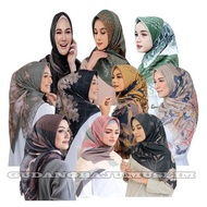 original hijab segi empat / kerudung / denay kw motif terbaru lasercut