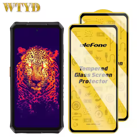 For Ulefone Armor 28 Ultra Thermal 28 Pro other ModeL 2pcs Pack Ulefone 9H HD Anti Fingerprint Tempe