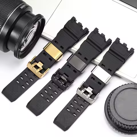 Watch Accessories For Casio GWG-2000 GWG-2040 Mudmaster Replacement Strap Band Men TPU Sports Waterp