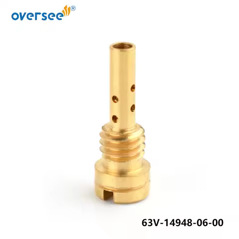 63V-14948 Jet, Main for Yamaha 9.9HP 15HP 2 Stroke Outboard Engine 1PCS 63V-14948-06-00