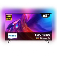 【Philips 飛利浦】【65PUH8808】65吋4K聯網Google電視(無安裝)