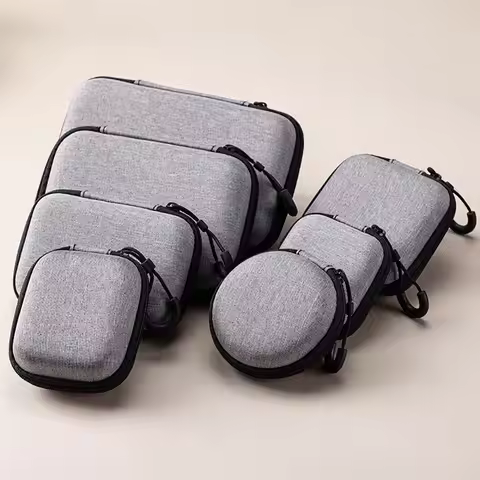 1Pcs Portable Game Console Case For RG35XX H Game Console Case Storage Bag Protective Zipper Carry B