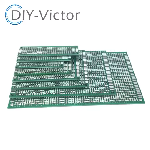 9x15 8x12 7x9 6x8 5x7 4x6 3x7 2x8 cm Double Side Prototype Diy Universal Printed Circuit PCB Board P