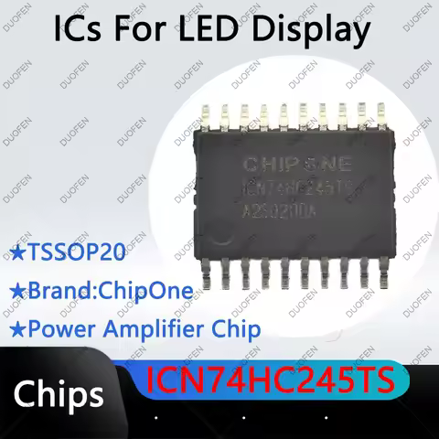 ICN74HC245TS，SM245TS，HC245，74HC245TS，74HC245KAJ，DP245D，Power amplifier chips for LED display