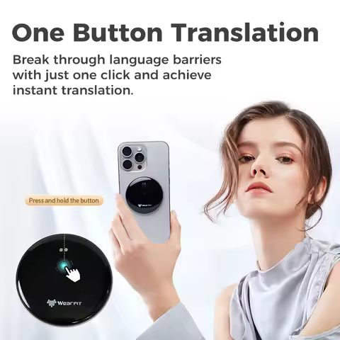 Smart AI Phone Assistant Language Voice Translator with APP Control Language Translator Device Insta