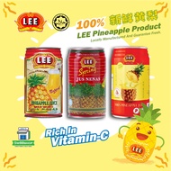 Lee Pineapple Juice 325ml 100% Pineapple Juice
