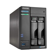 Asustor Lockerstor 2 Gen2 AS6702T - 2 Bay NAS, Inter Quad-Core 2.0 GHz CPU, 4X M.2 NVMe Slots (PCIe