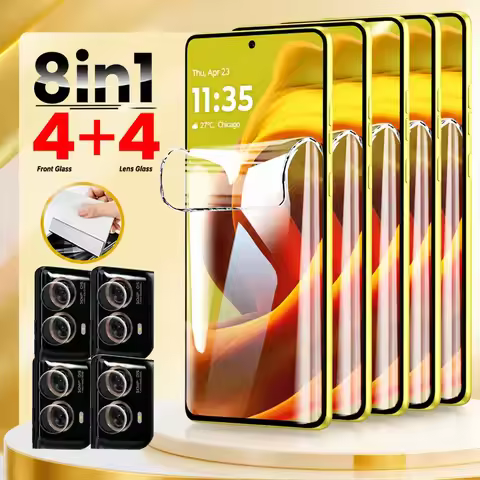 4+4PCS Hydrogel Film For Oppo A98 A97 A96 A96 4G A96 5G A95 Soft Screen Protector For Oppo A95 4G A9