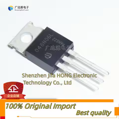 10PCS/Lot IPP048N06LG 048N06L 100A 60V TO-220 MOSFET Best QualityReally Stock Original