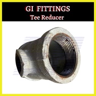 ▫ ✰ ➡ MECH TEE REDUCER GI FITTINGS GALVANIZED IRON
