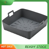 [luxiang.] 23cm/9Inch Square Large Silicone Air Fryer Liners Mold for  Air Fryer 6-8QT Reusable Airf