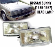 Nissan Sunny 130Y B11 1985 Year Front head Lamp Light Lampu Depan Besar