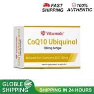 【Buy 3 get 1 free】Vitamode CoQ10 Ubiquinol Health Supplement 100mg Softgel exp 2026，kitsui 39 superf