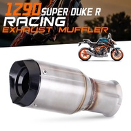 Motorcycle exhaust Middle Link Pipe Muffler Escape for 1290 Superduke R 1290 Super Duke R 1290sdr 20