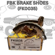 FBK BRAKE SHOES (FK0035) PERODUA KENARI, KELISA
