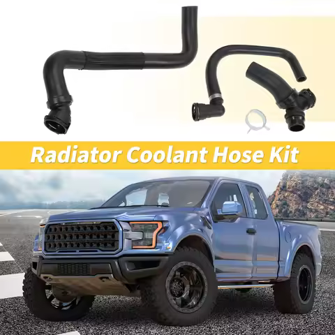 X Autohaux Automobiles 3Pcs Upper Lower Radiator Coolant Hose Assembly for Ford F150 5.0L 2011-2020 