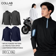 COLLAB by Inspi ActiveLite Dri-Fit Reflectorized Long Sleeve For Men and Woman Gym and Running Tops