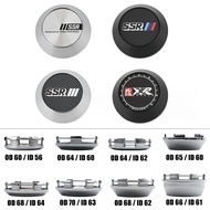 Japan Racing 60mm SSR Wheel Center Cap 64mm Sport Rim Cap XXR 65mm Hub Cap 66mm Wheel Cover Cap 68mm
