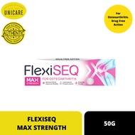FLEXISEQ MAX STRENGTH 50G. For Osteoarthritis, Drug-Free