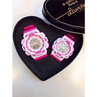 ♝*IV**X*☁▦✽WIN WIN shop   1 MOVEMENT COUPLE WATCH (2 WATCH) WITH BOX