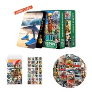 Italian Brainrot Game Cards 92pcs Tung Tung Tung Sahur Lomcoard Photocard Collection