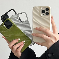 Luxury Satin Pleated Phone Case For iPhone 13 14 12 11 Pro Max 14 Plus Back Cover for iphone 13 iphone 11 case