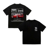 UNBR Ferrari F40 T-shirt Round Neck Street Wear Extra Large Short Sleeve 2025 Top