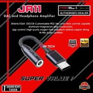 FIIO JADE AUDIO JA11 / JA-11 / JA 11 DONGLE DAC AND HEADPHONE AMPLIFIER USB TYPE C TO 3.5MM / DAC AM