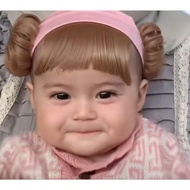 BABY CLOTH FRINGE WIG BANDANA KOREAN STYLE FRINGE WIG BANDANA/