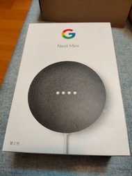 #含運 Google nest2 （黑） 揚聲器