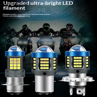 <2026 CNY> 1/2Pcs 120W H4 LED Light For Motorcycle 360° Super Bright Driving Light H4 H6 T19 P15D He